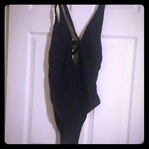 NWT Cupshe one piece Navy suit